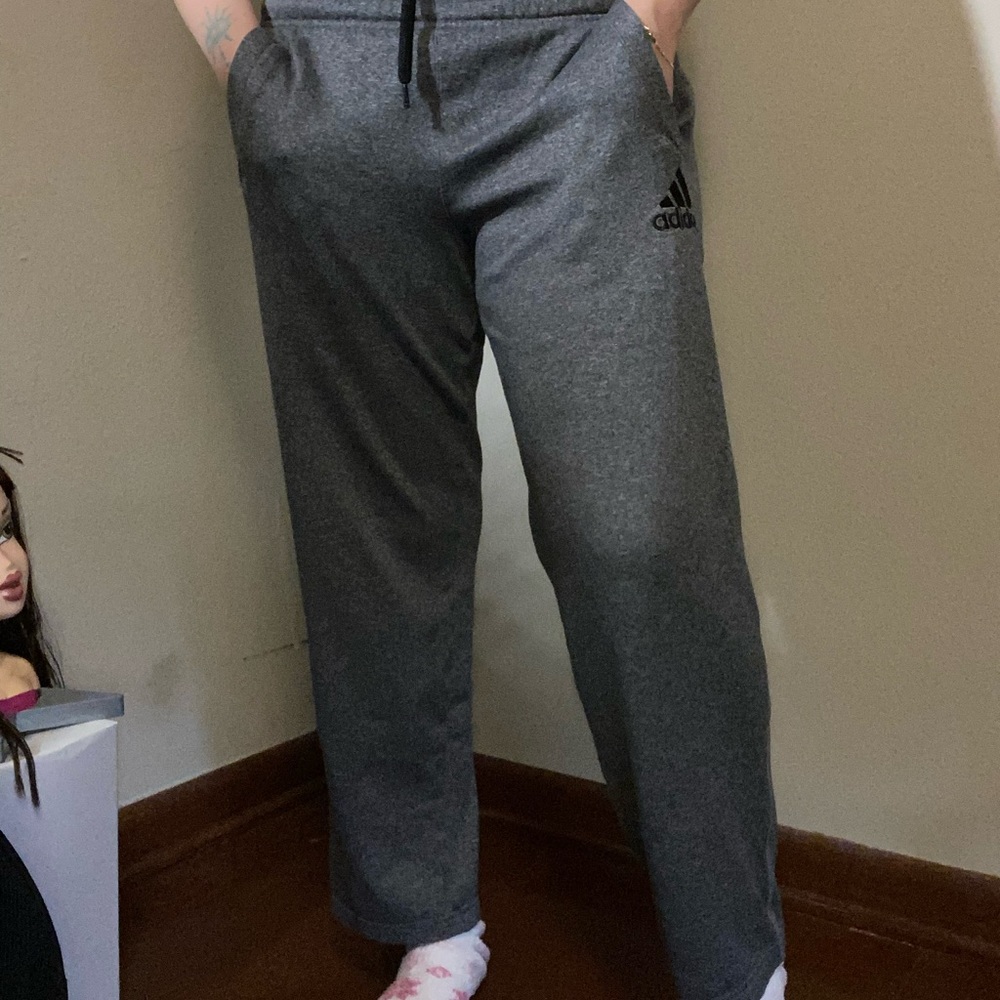 Adidas grey sweats